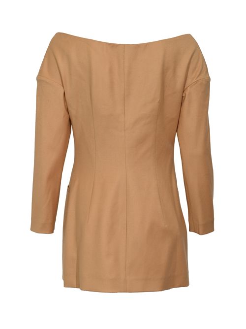 Giacca doppiopetto in lana stretch ALBERTA FERRETTI | A0510 66410086